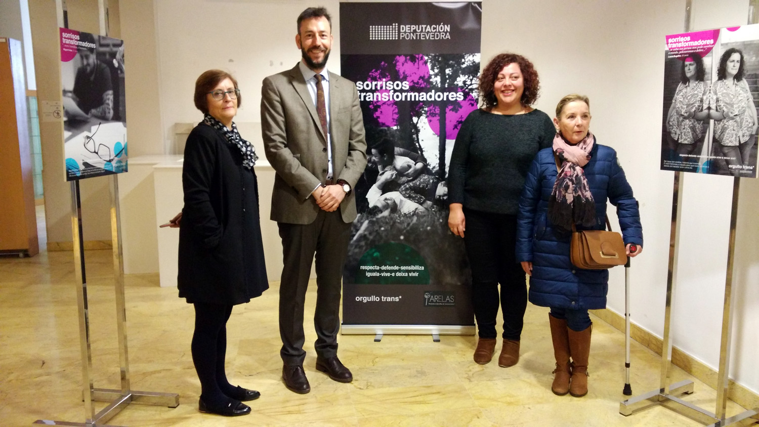 Inauguración mostra Sorrisos Transformadores sorrisos transformadores