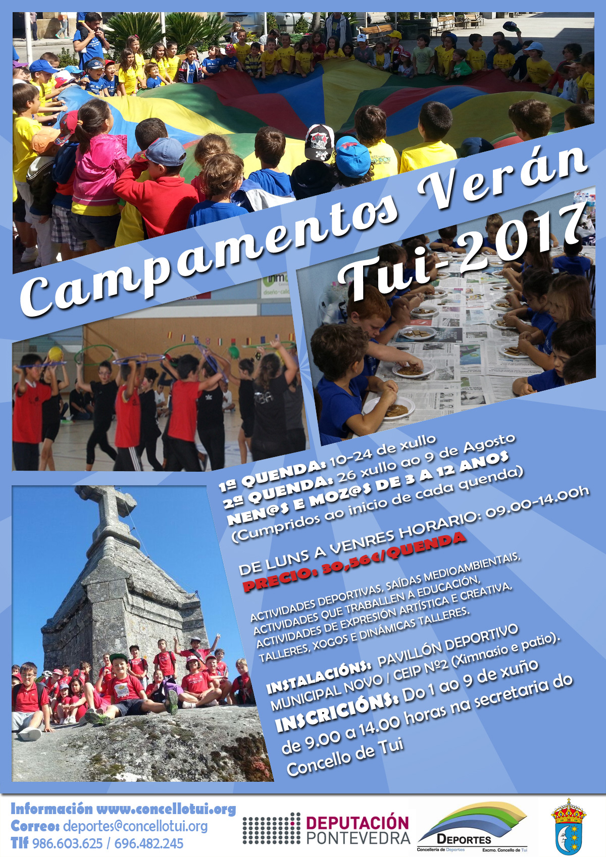 Cartel Campamento de Verán 2017